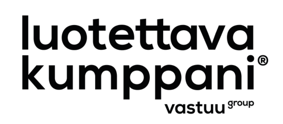 Luotettava kumppani logo